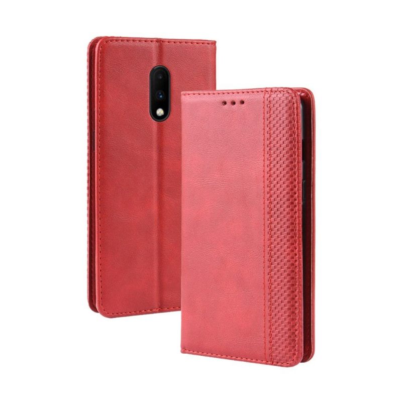 Case voor OnePlus 7 De Lederen Stijl Cirénius