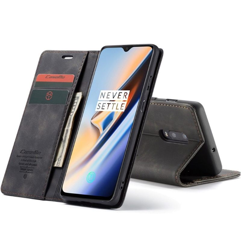 Cover voor OnePlus 7 Premium Kunstleer