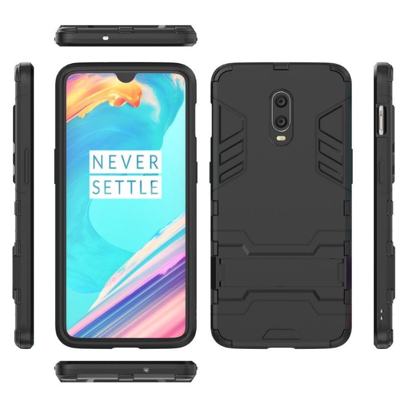 Hoesje voor OnePlus 7 Cool Guard Schokbestendig Met Geïntegreerde Standaard