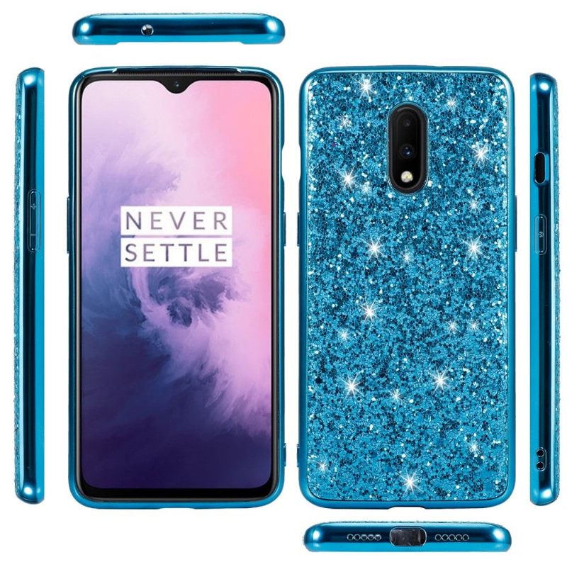 Hoesje voor OnePlus 7 Glamoureuze Pailletten