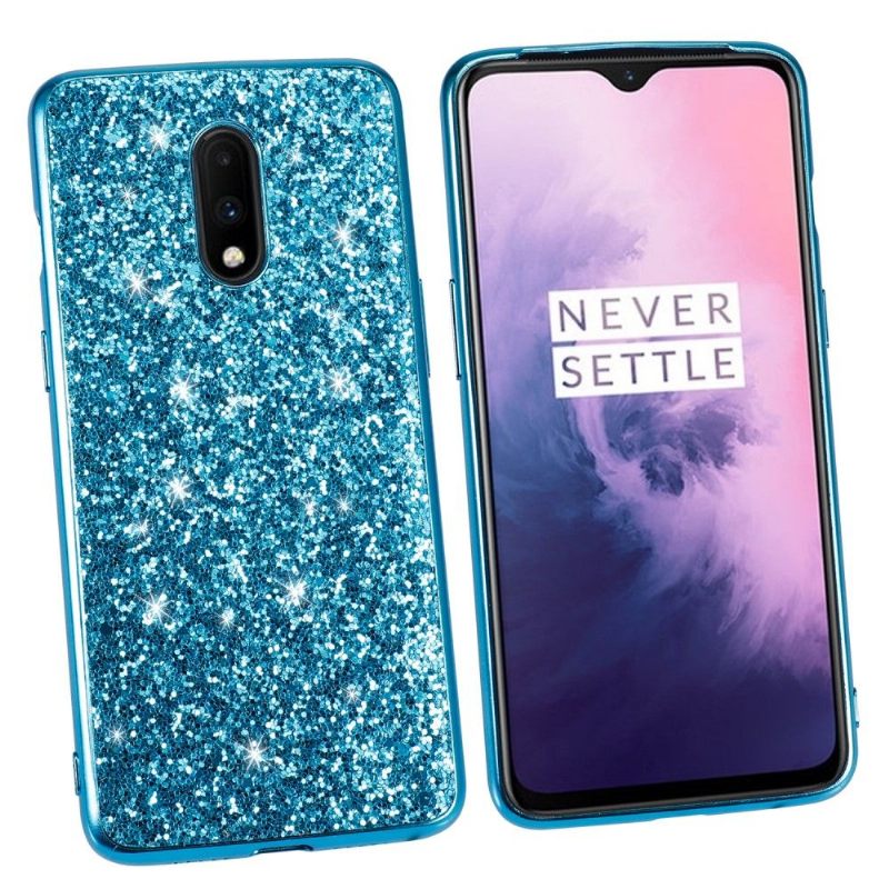 Hoesje voor OnePlus 7 Glamoureuze Pailletten