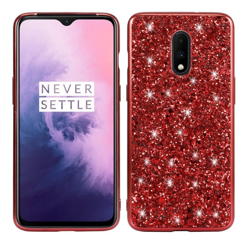 Hoesje voor OnePlus 7 Glamoureuze Pailletten