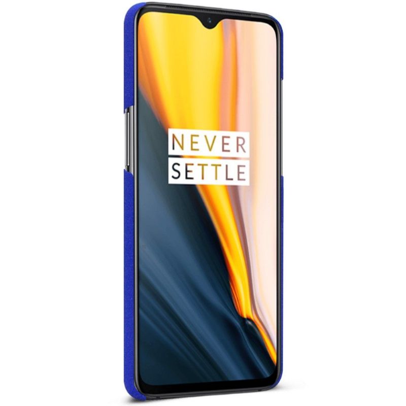 Hoesje voor OnePlus 7 Imak Matte Afwerking + Verwijderbare Steun - Blauw