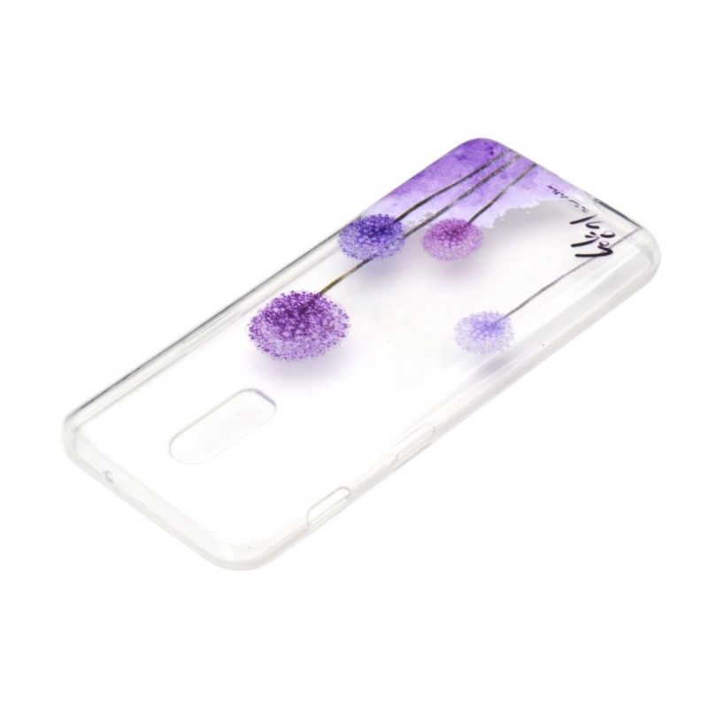 Hoesje voor OnePlus 7 Transparante Paardebloemen