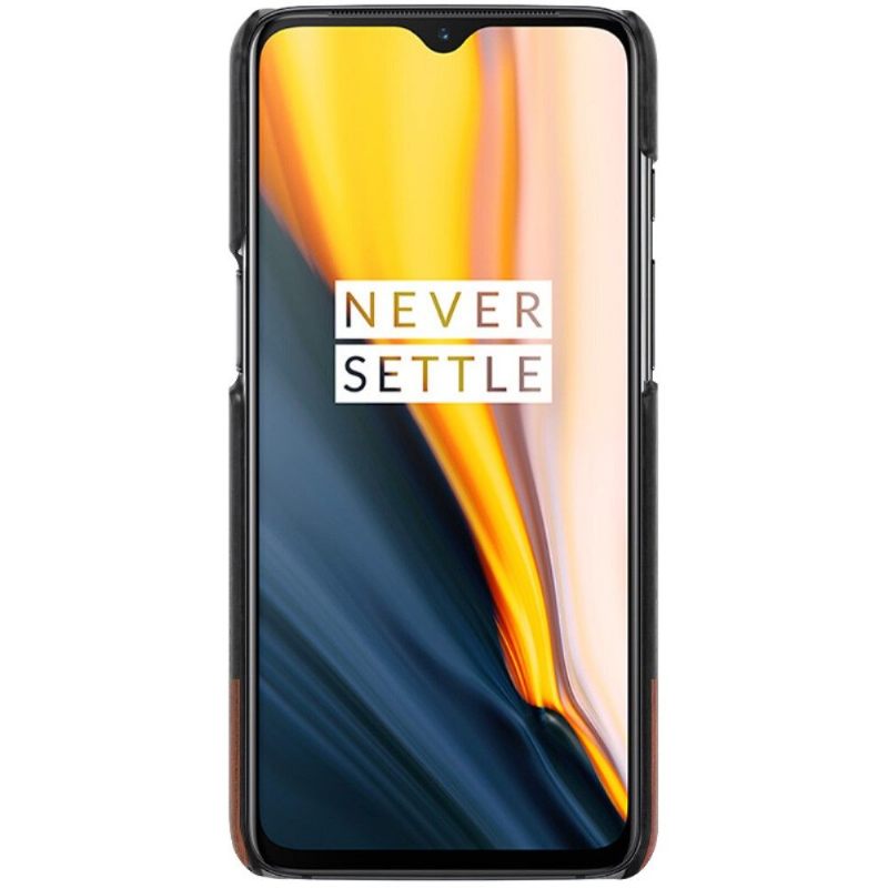 Telefoonhoesje voor OnePlus 7 Imak Bicolor Imitatieleer