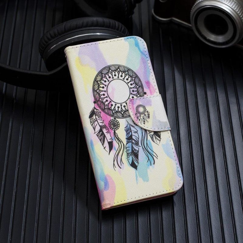 Cover voor Huawei P30 Lite Met Ketting Dromenvanger