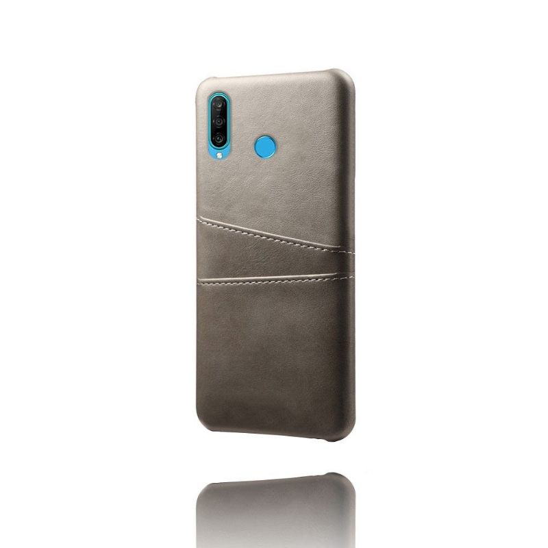 Hoesje voor Huawei P30 Lite Melody Leder Effect Kaarthouder