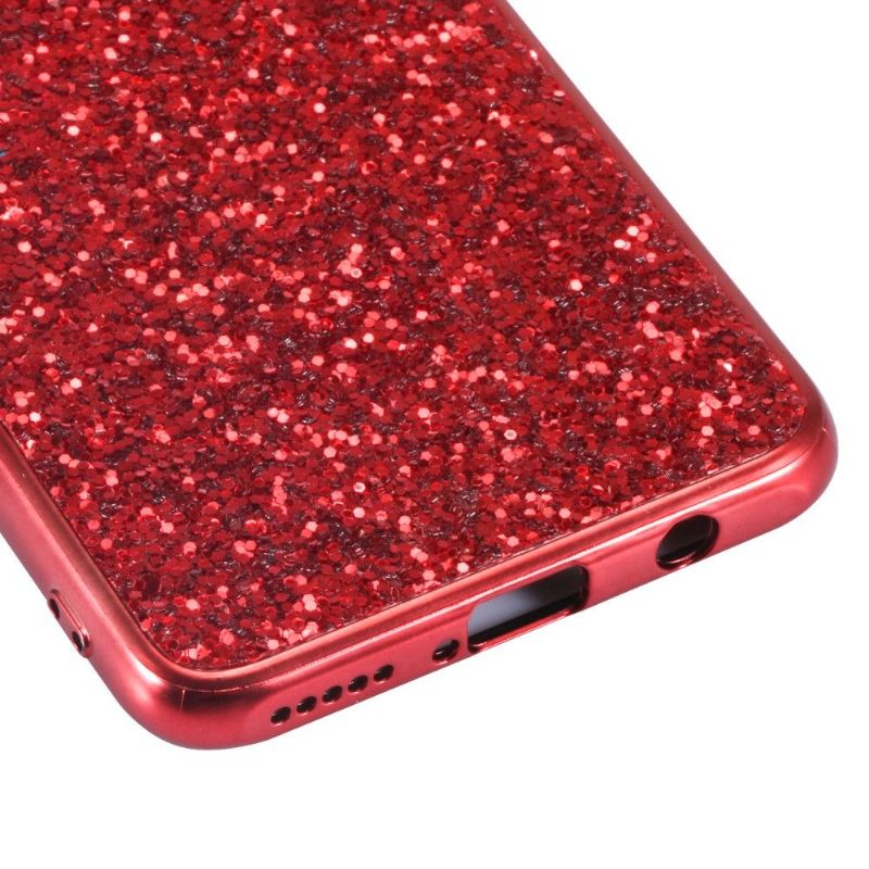 Hoesje voor Huawei P30 Lite Sprankelende Strass Glamour