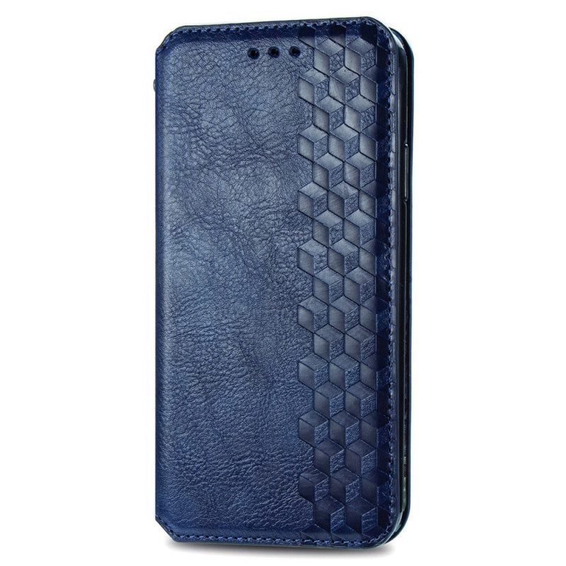 Bescherming Hoesje voor Samsung Galaxy A13 5G / A04s Folio-hoesje Strappy Litchi Lederen Stijl