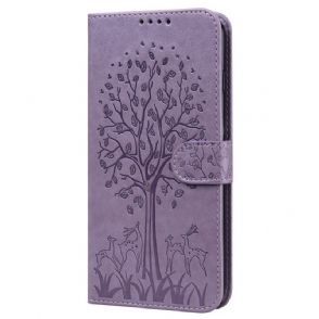 Folio-hoesje voor Samsung Galaxy A13 5G / A04s Strakke Mandala