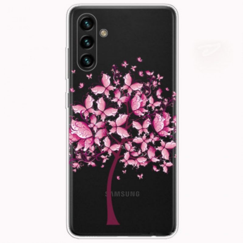 Hoesje voor Samsung Galaxy A13 5G / A04s Reiziger Kat