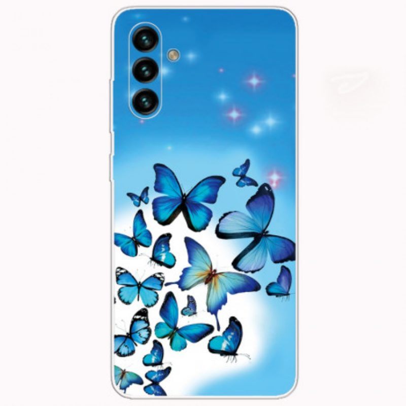 Hoesje voor Samsung Galaxy A13 5G / A04s Vintage Binfen-kleur