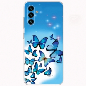 Hoesje voor Samsung Galaxy A13 5G / A04s Vintage Binfen-kleur