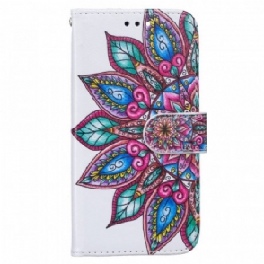 Leren Hoesje voor Samsung Galaxy A13 5G / A04s Leer Textuur