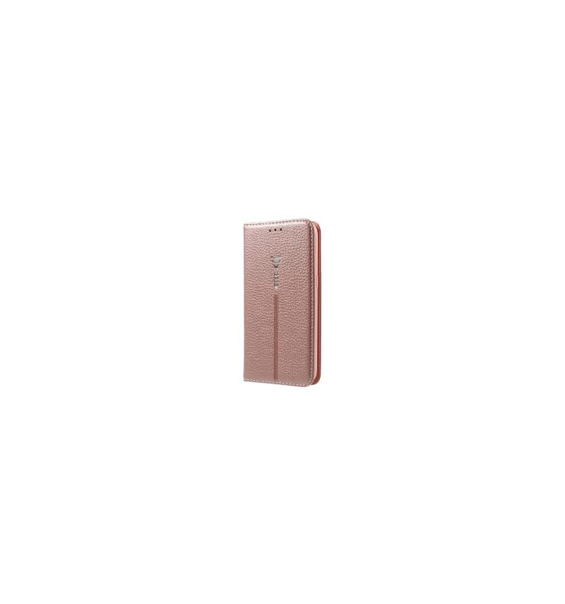 Flip Case voor Samsung Galaxy S7 Litchi Textuur Leder - Rosé Goud