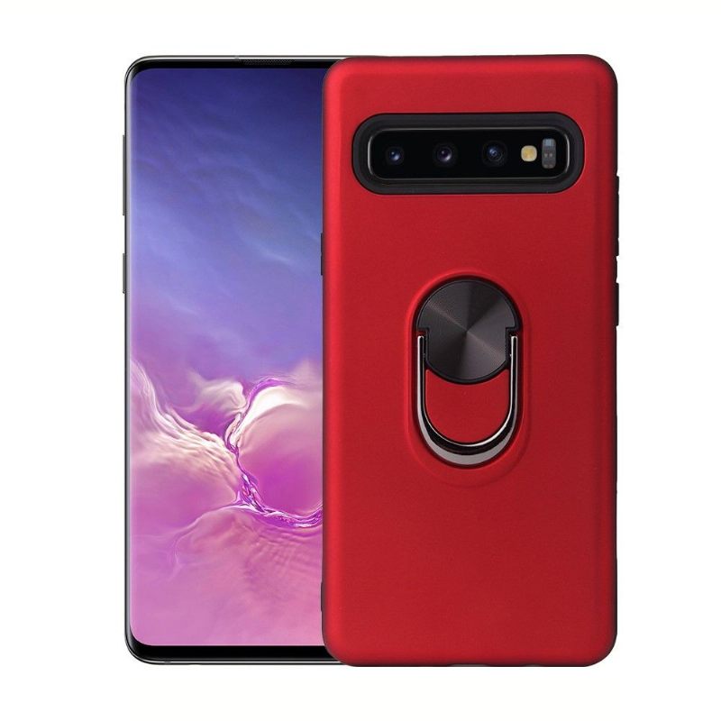 Hoesje voor Samsung Galaxy S10 5G Mat Effect Met Steun Op De Rug