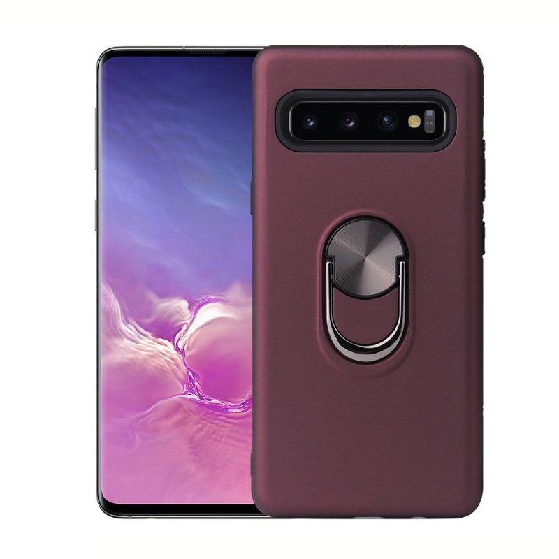 Hoesje voor Samsung Galaxy S10 5G Mat Effect Met Steun Op De Rug