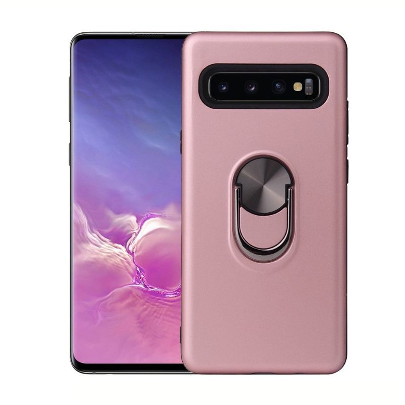 Hoesje voor Samsung Galaxy S10 5G Mat Effect Met Steun Op De Rug