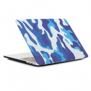 Macbook Pro 13 Case / Touch Bar Militaire Camouflage - Blauw