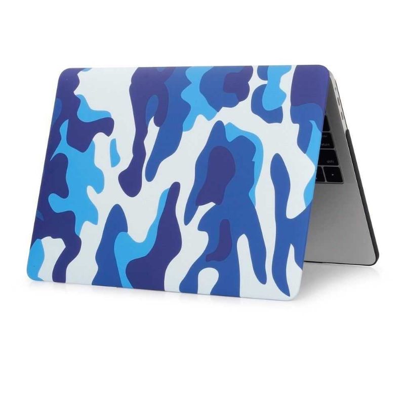 Macbook Pro 13 Case / Touch Bar Militaire Camouflage - Blauw