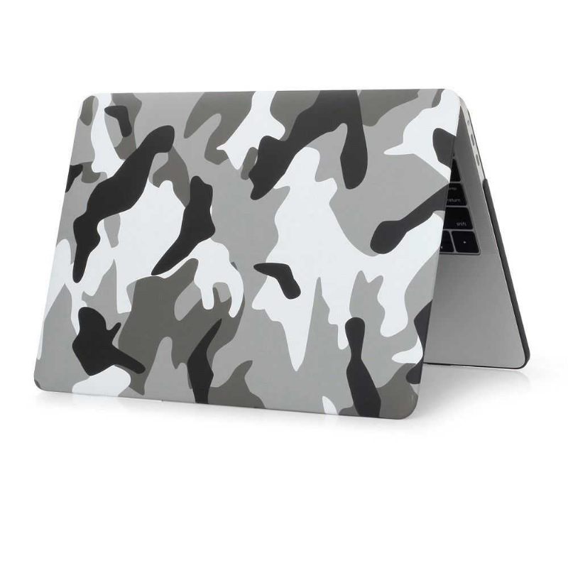 Macbook Pro 13 Case / Touch Bar Militaire Camouflage - Grijs