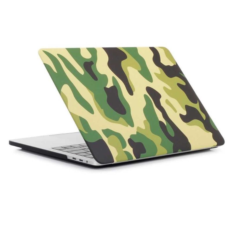 Macbook Pro 13 Case / Touch Bar Militaire Camouflage - Groen