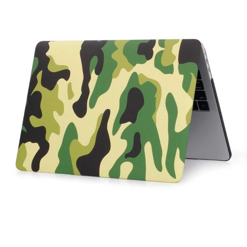 Macbook Pro 13 Case / Touch Bar Militaire Camouflage - Groen