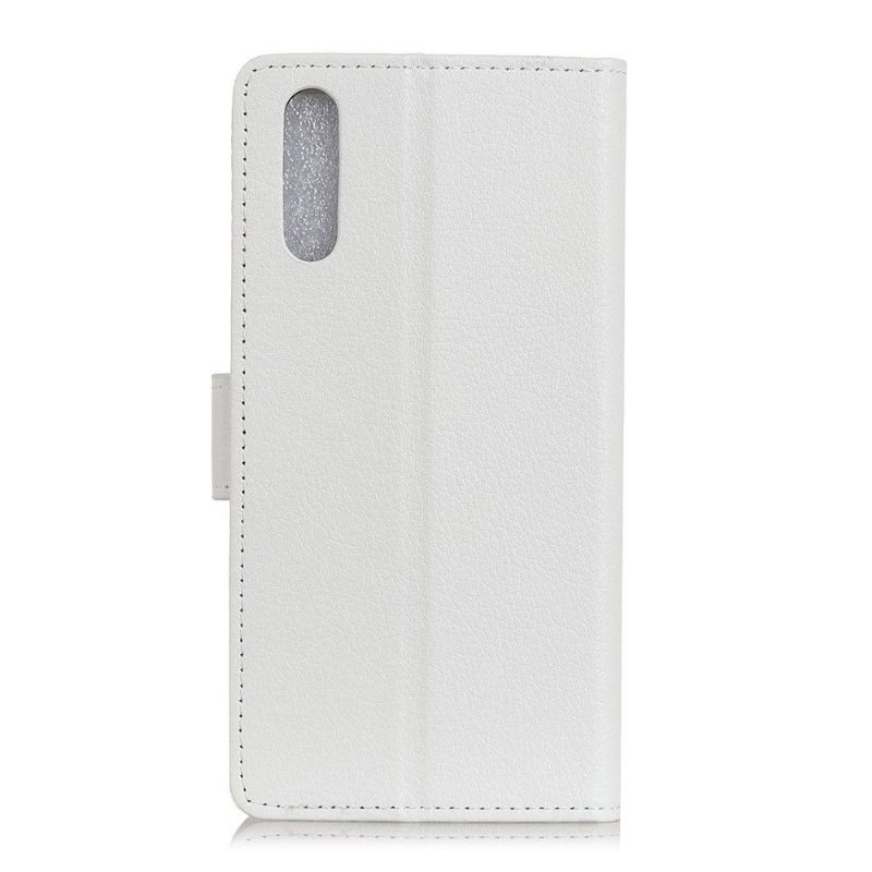 Cover voor Xiaomi Mi A3 Anti-fall Malo Kunstleer