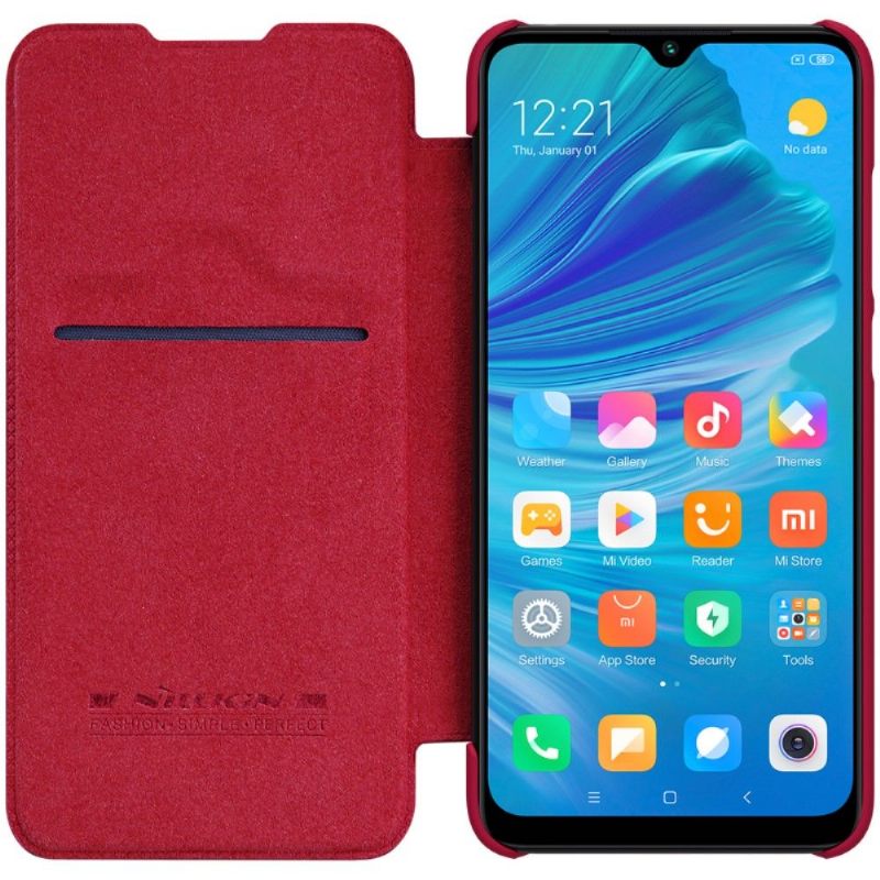 Hoesje voor Xiaomi Mi A3 Folio-hoesje Nillkin Lederen Hoes