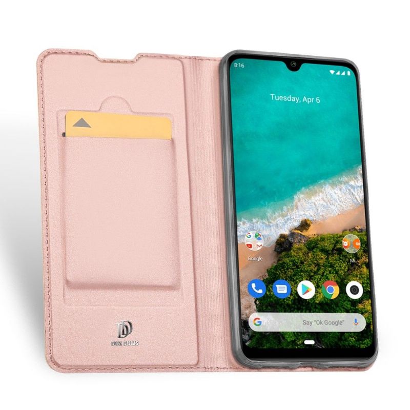 Leren Hoesje voor Xiaomi Mi A3 Bescherming Satijnen Coating