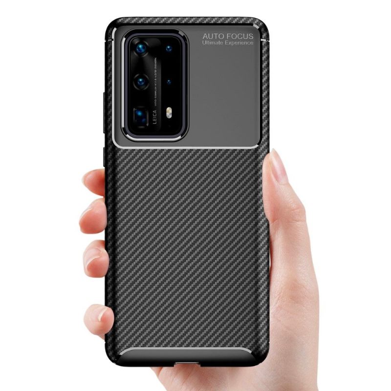 Hoesje voor Huawei P40 Pro+ Karbon Classy