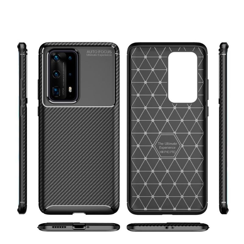 Hoesje voor Huawei P40 Pro+ Karbon Classy