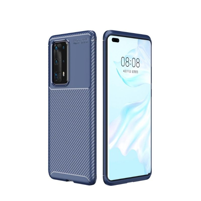 Hoesje voor Huawei P40 Pro+ Karbon Classy