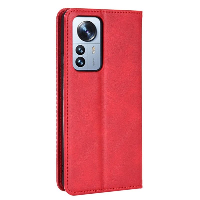 Case voor Xiaomi 12 Pro Bescherming Leer In Cirénius-stijl