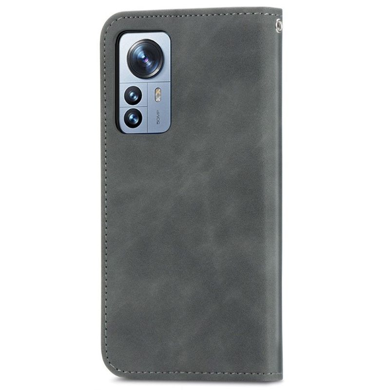 Flip Case voor Xiaomi 12 Pro Zakelijk Retro