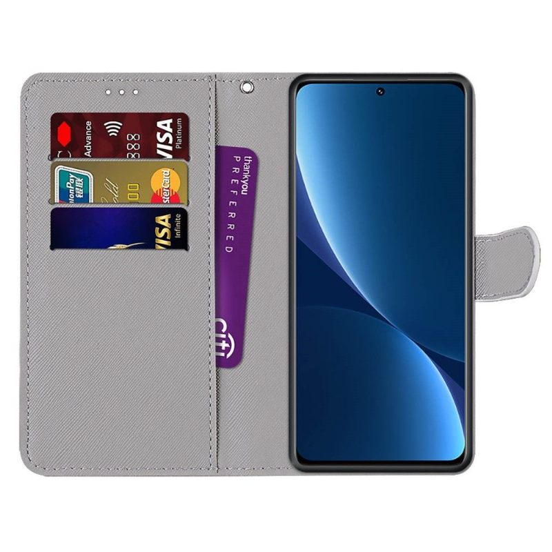 Folio-hoesje voor Xiaomi 12 Pro Citroen