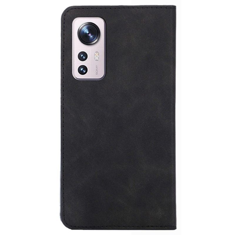 Folio-hoesje voor Xiaomi 12 Pro Lea Premium