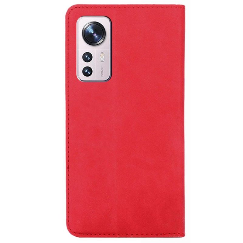 Folio-hoesje voor Xiaomi 12 Pro Lea Premium