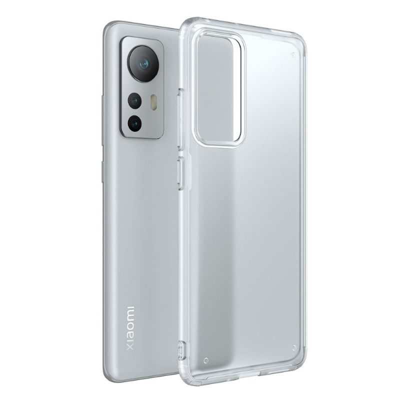 Hoesje voor Xiaomi 12 Pro Armor Series Semi Clear