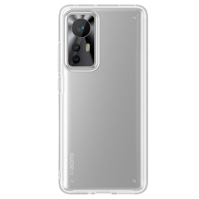 Hoesje voor Xiaomi 12 Pro Armor Series Semi Clear