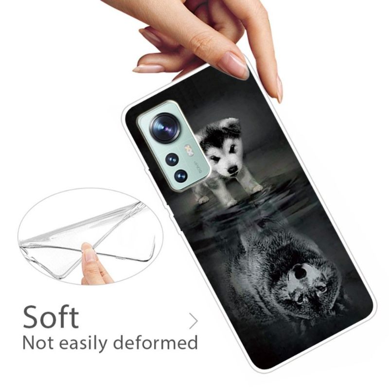 Telefoonhoesje voor Xiaomi 12 Pro Hond En Wolf