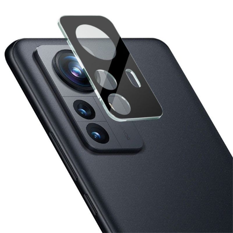 Xiaomi 12 Pro Lensbeschermer Gehard Glas - Zwart