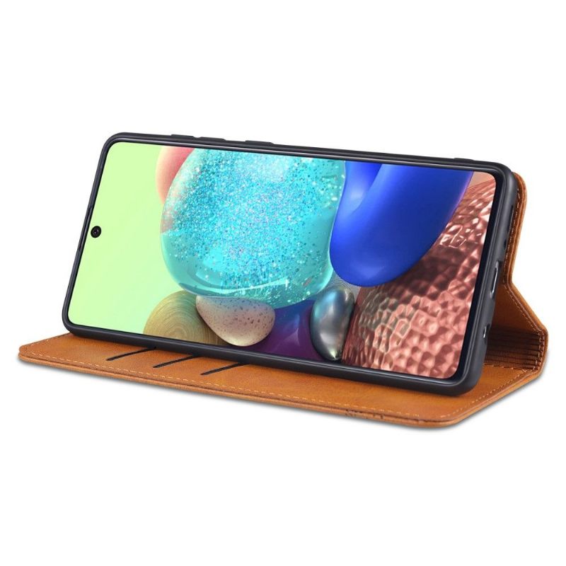 Case voor Samsung Galaxy A51 Bescherming Folio-hoesje Azns