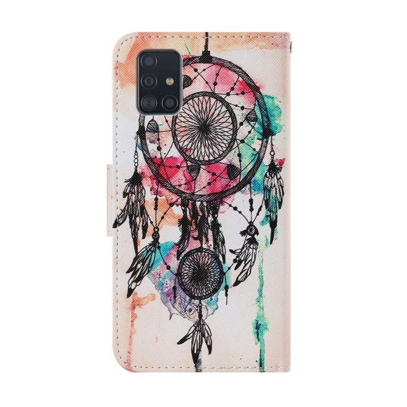 Folio-hoesje voor Samsung Galaxy A51 Aquarel Dromenvanger