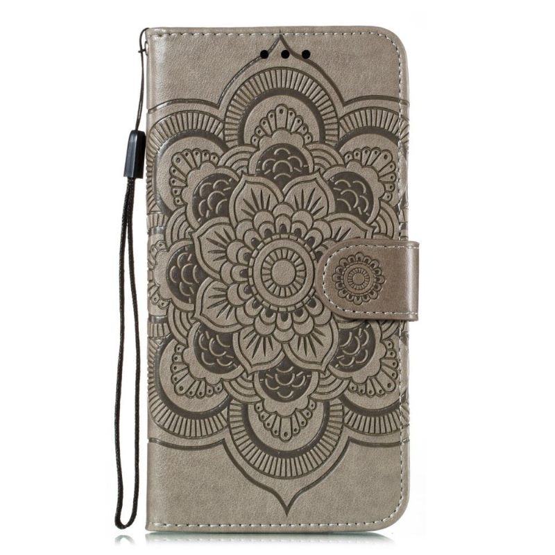 Folio-hoesje voor Samsung Galaxy A51 Mandala-leereffect