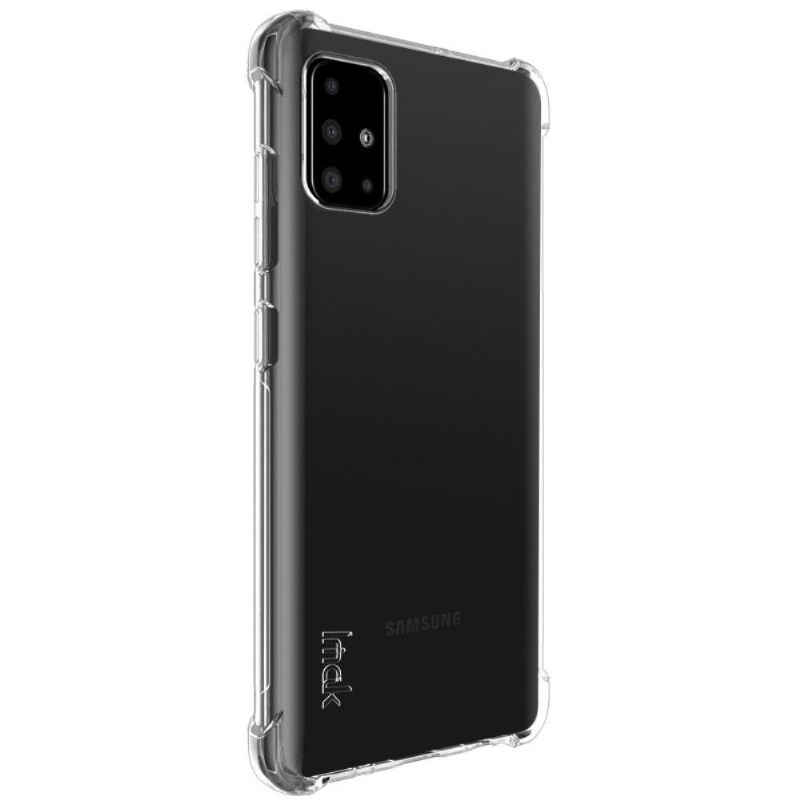 Hoesje voor Samsung Galaxy A51 Class Protect Schokbestendig - Transparant