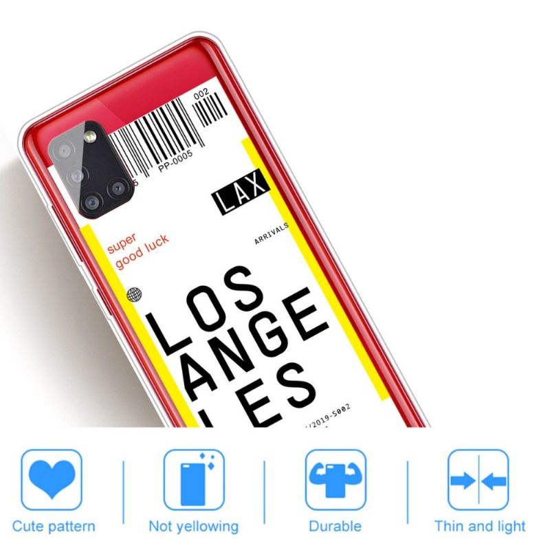 Telefoonhoesje voor Samsung Galaxy A51 Bescherming Instapkaart 08 Los Angeles