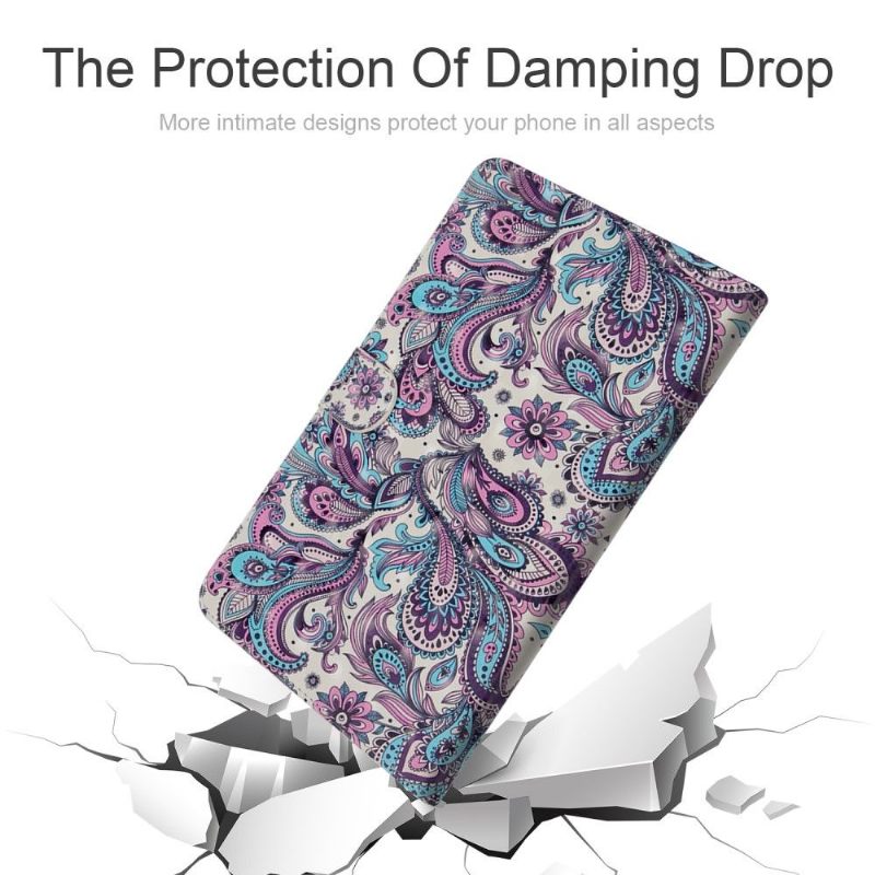 Folio-hoesje voor Samsung Galaxy Tab S6 Paisley Bloem