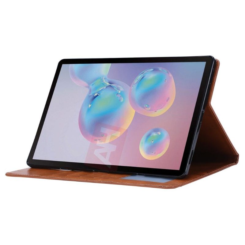 Leren Hoesje voor Samsung Galaxy Tab S6 Bescherming Stand Case Kaarthouder