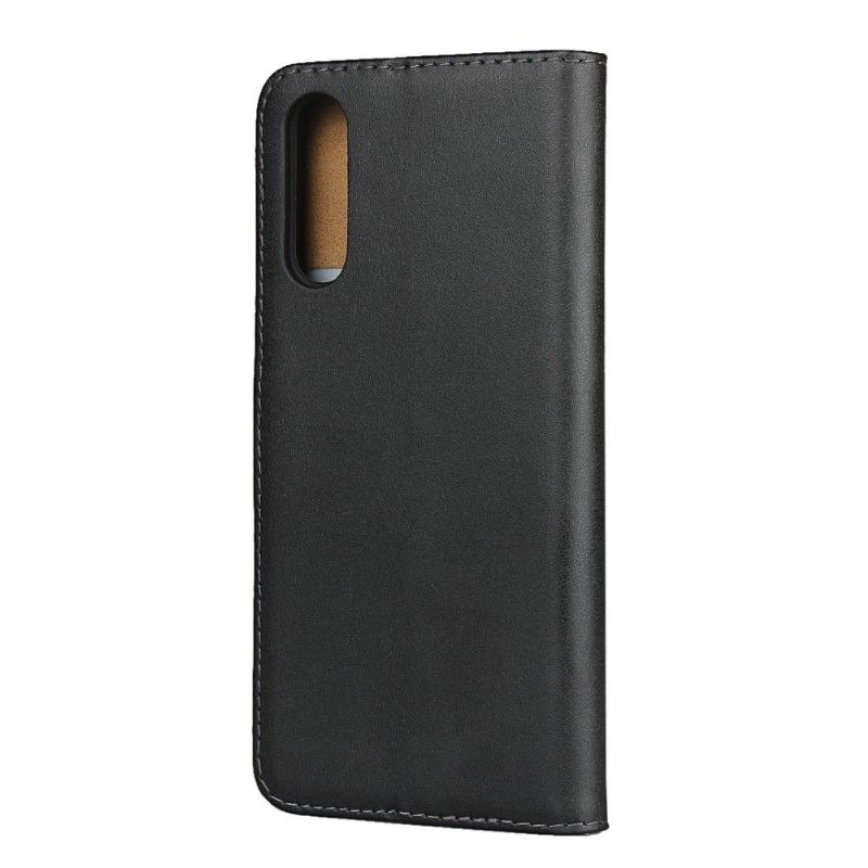 Case voor Sony Xperia 10 II Bescherming Portemonnee Leren Folio-hoesje - Zwart